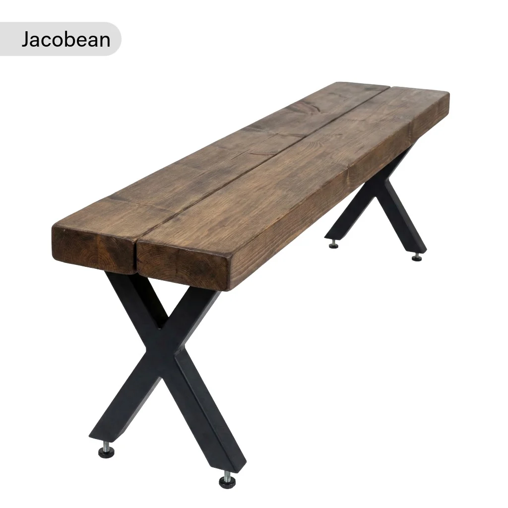 Chunky & Sturdy Outdoor Bench - Image 5