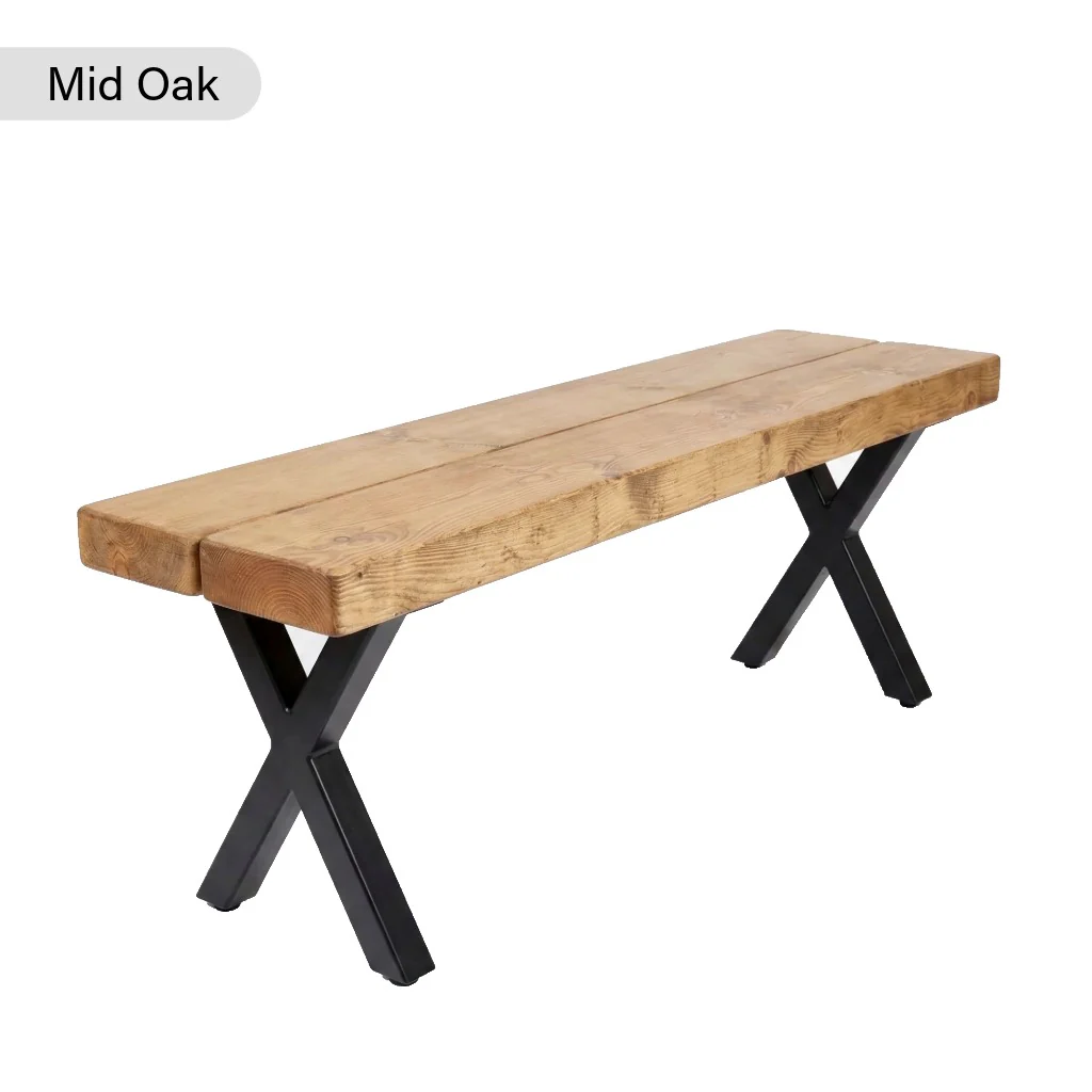 Chunky & Sturdy Outdoor Bench - Image 6