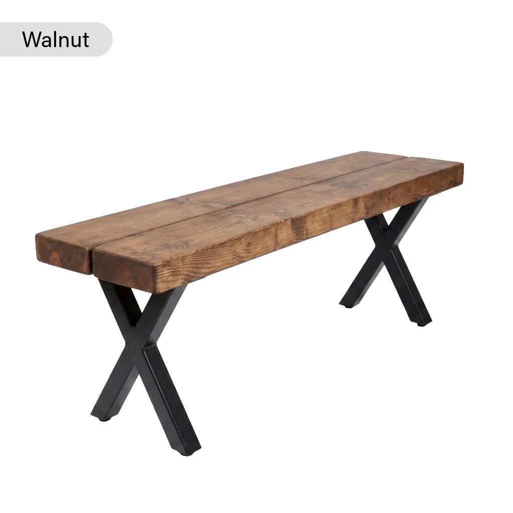 Chunky & Sturdy Outdoor Bench - Image 7