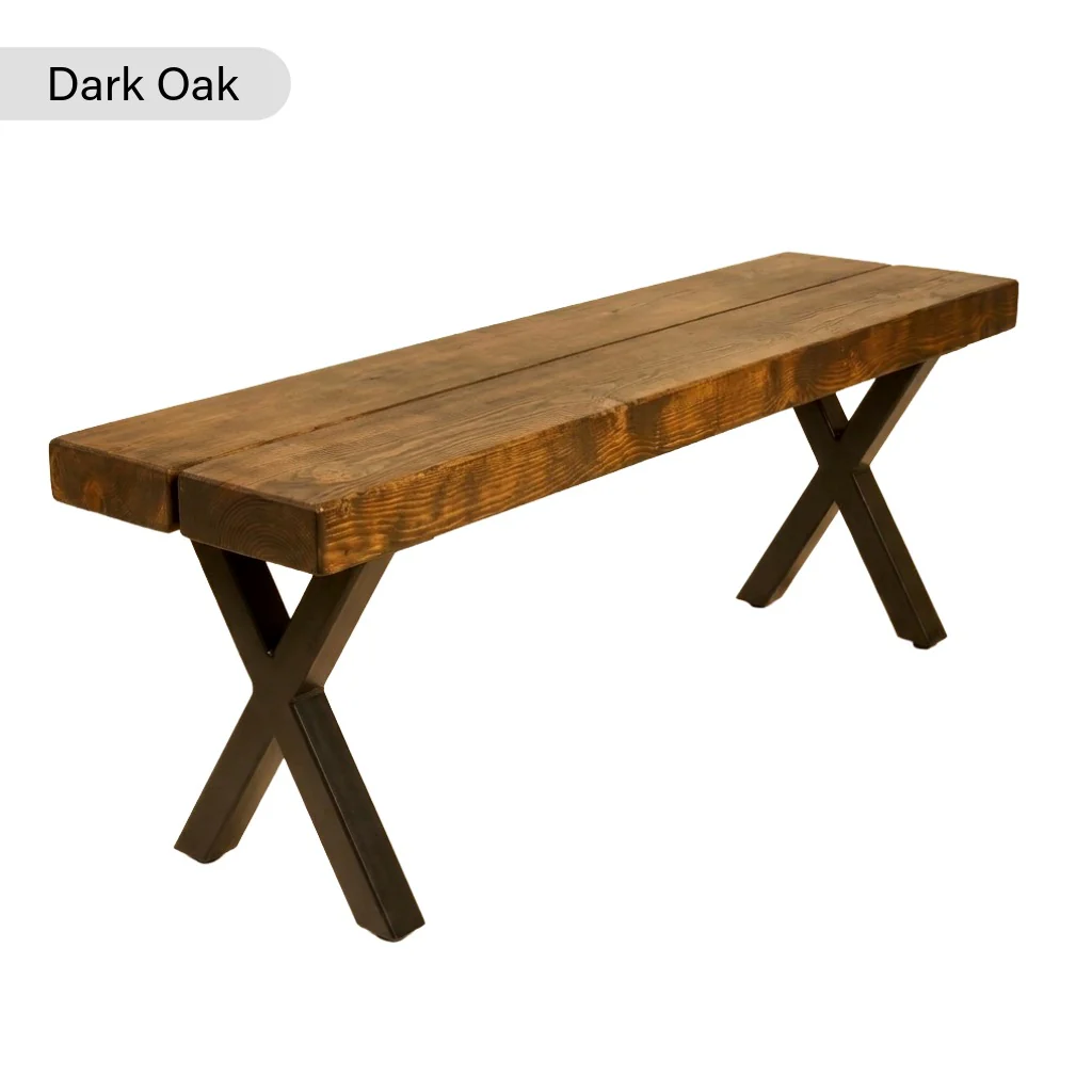 Chunky & Sturdy Outdoor Bench - Image 9