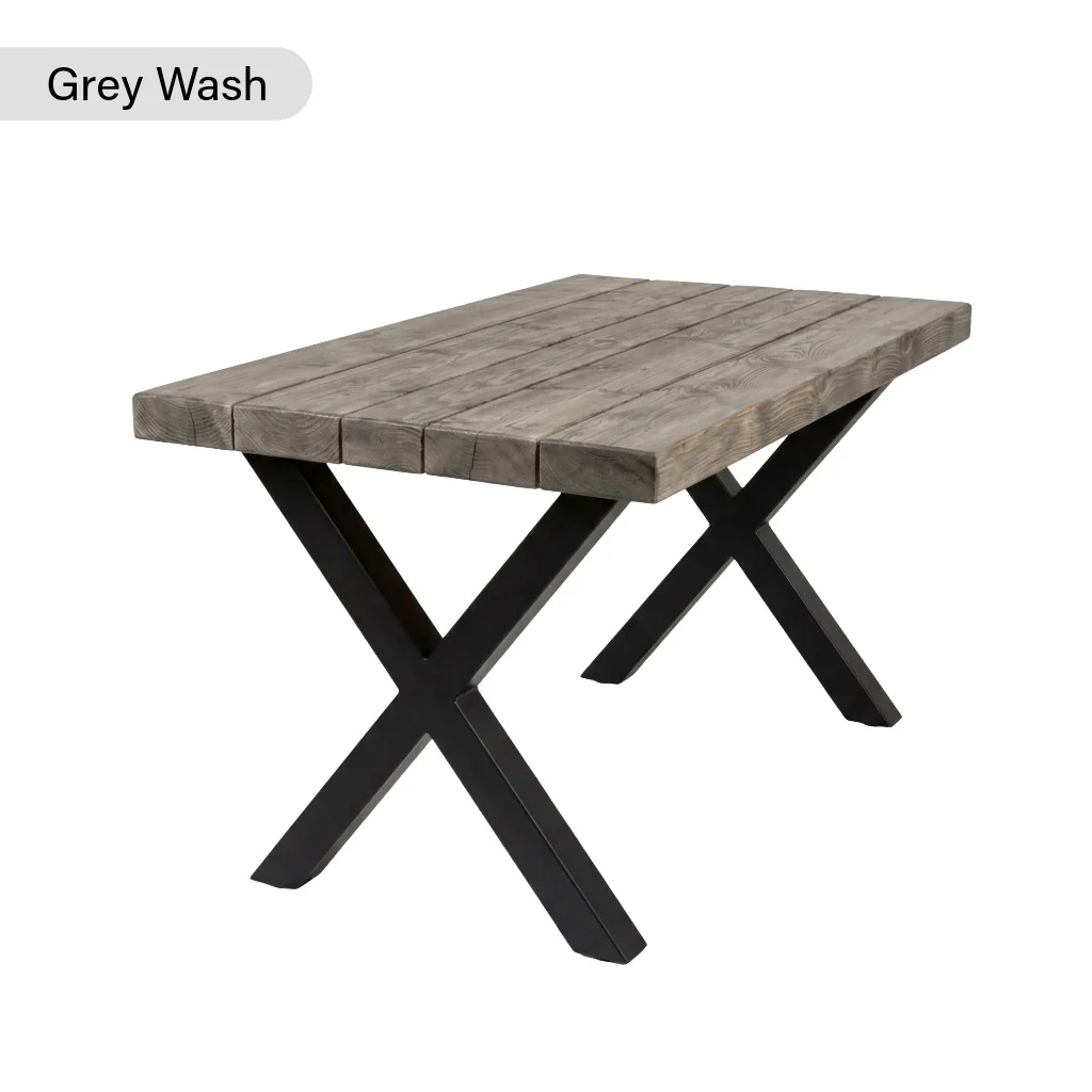 Chunky Handmade Outdoor Table - Image 7