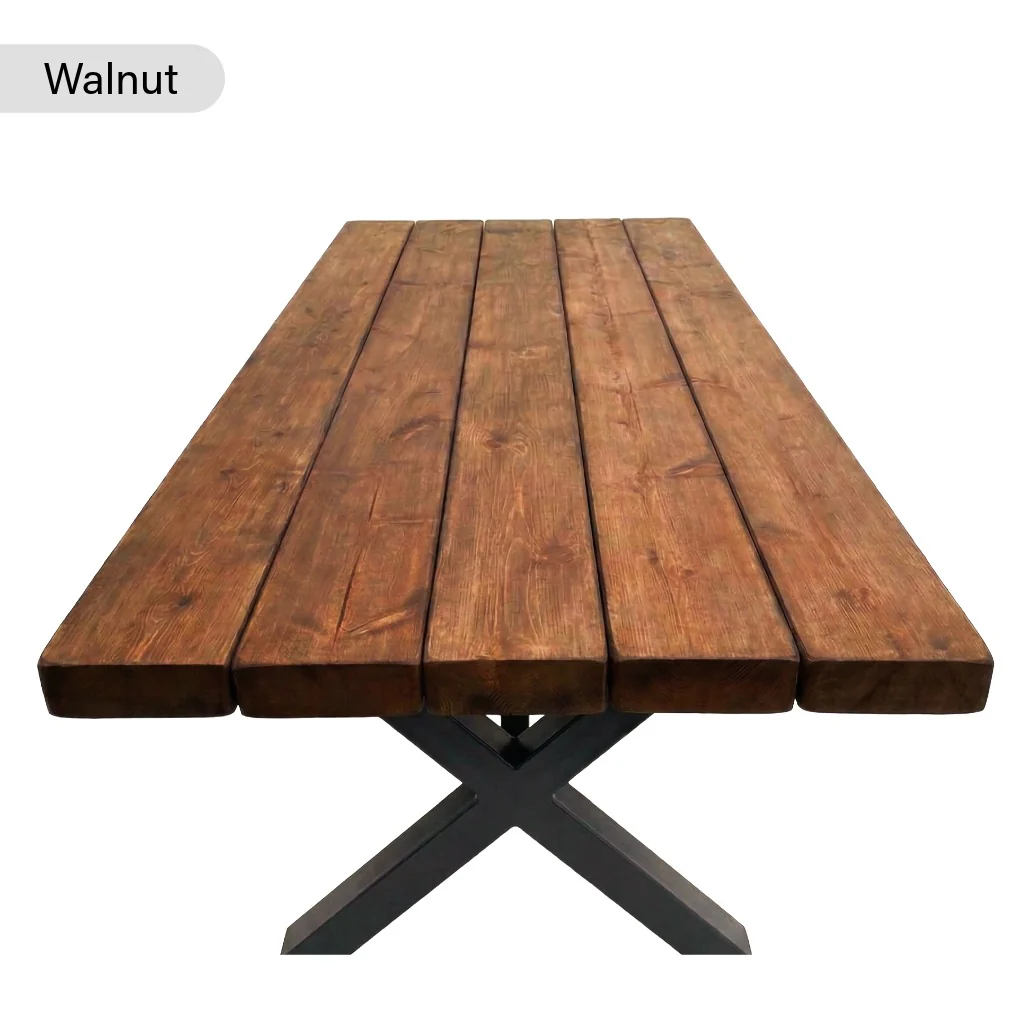Chunky Handmade Outdoor Table - Image 8