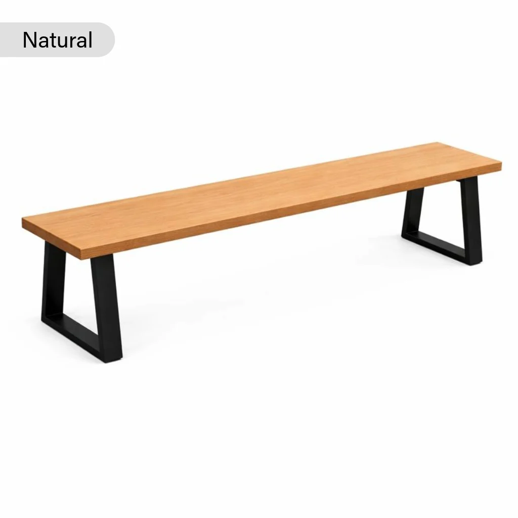 Elegant Beech Bench - Image 3