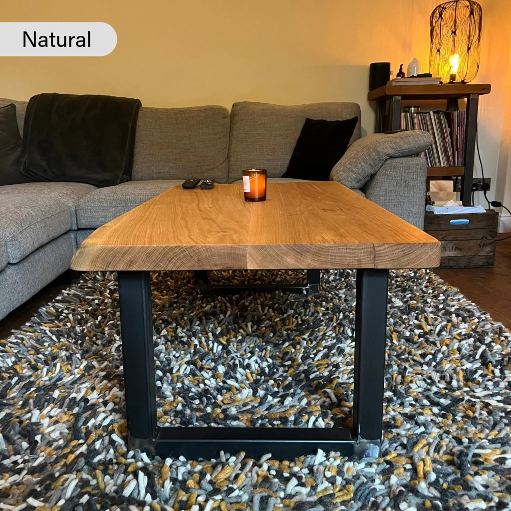 Premium Solid Oak Coffee Table - Image 4