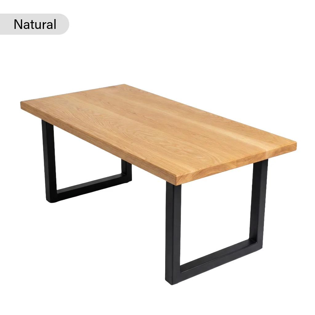 Premium Solid Oak Coffee Table - Image 6