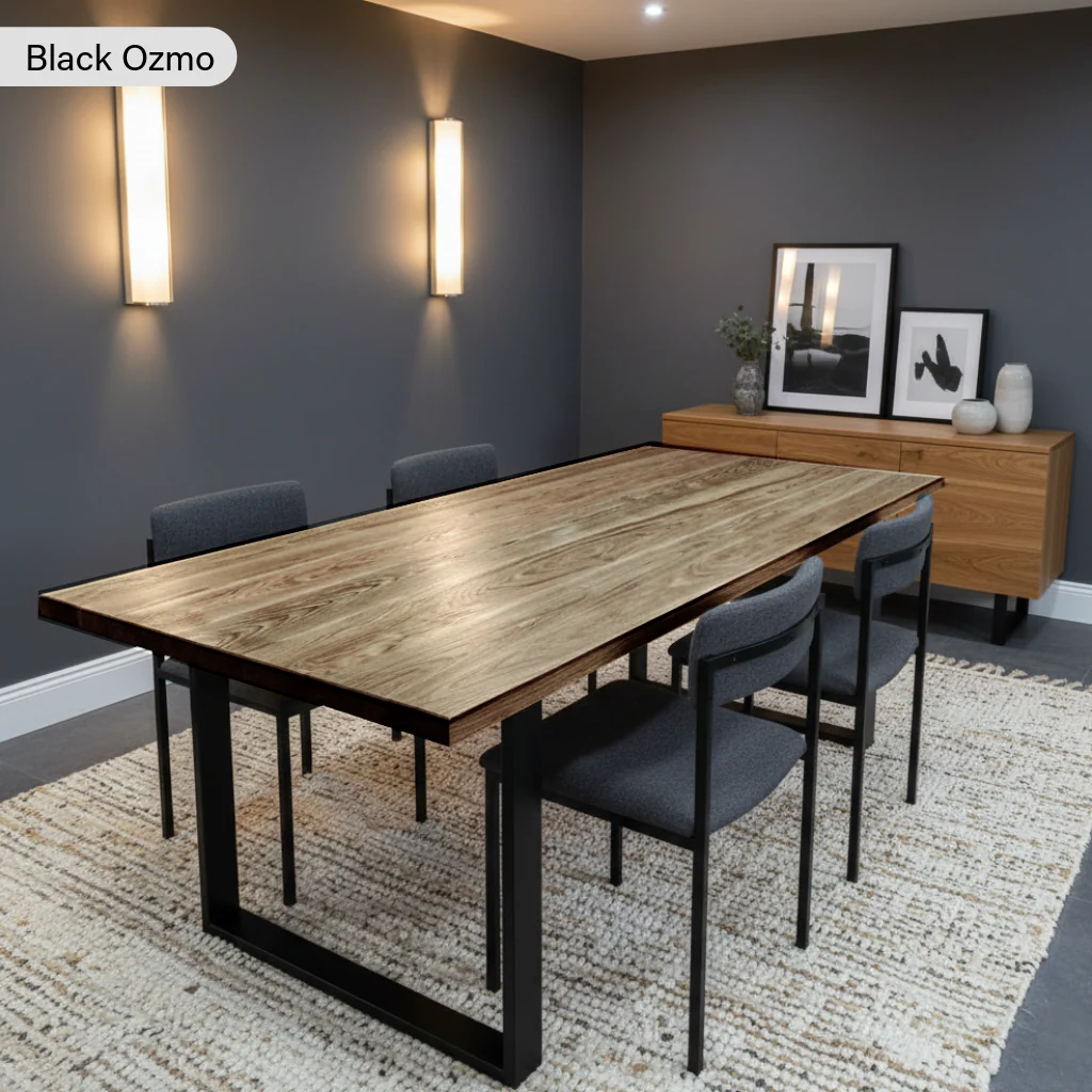 Premium Solid Oak Dining Table - Image 3