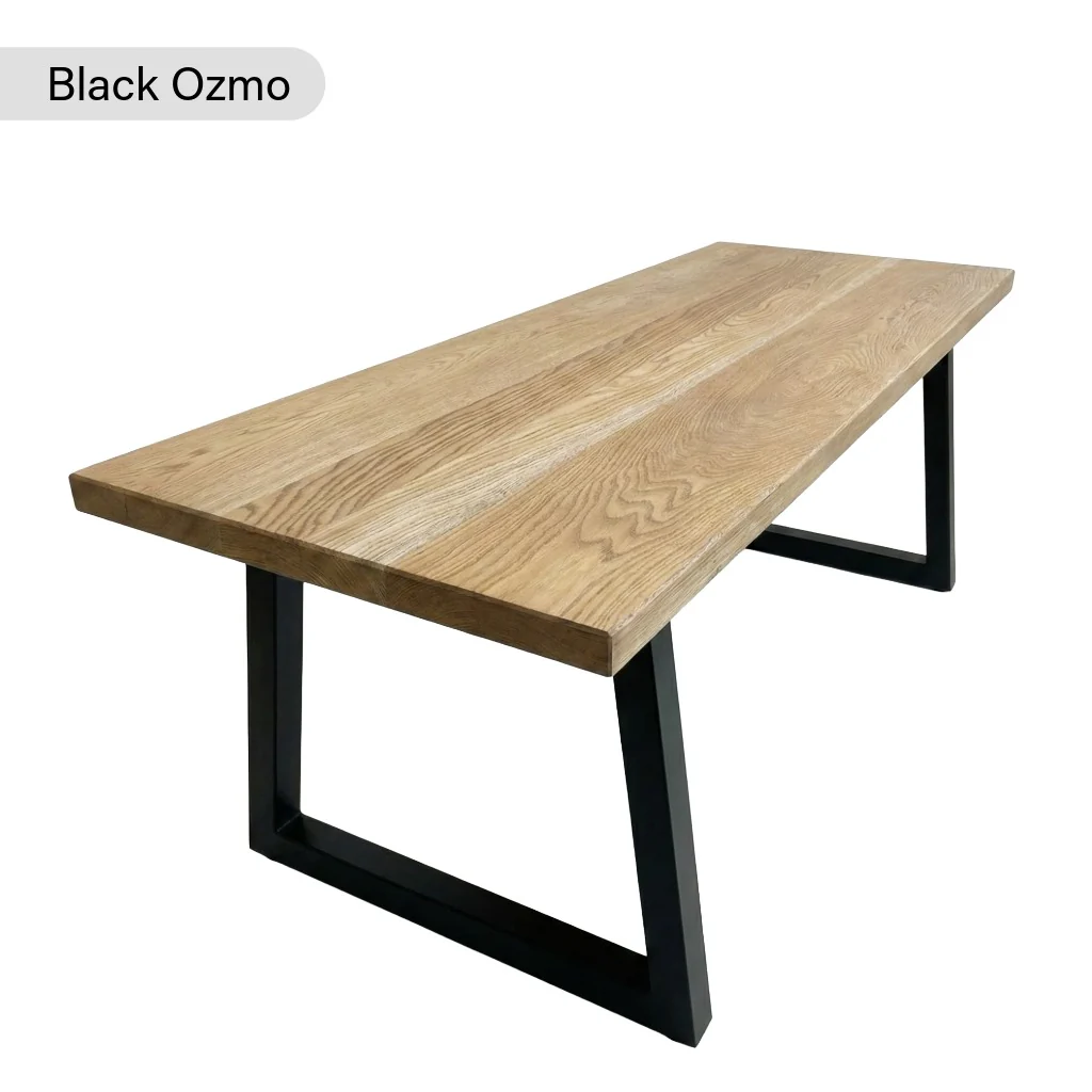Premium Solid Oak Dining Table - Image 9