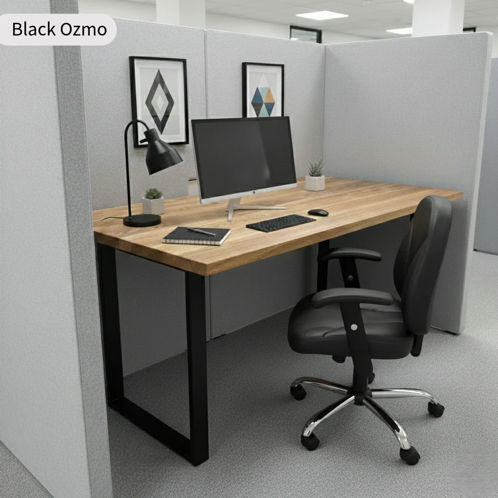 Premium Solid Oak Office Desk - Image 4