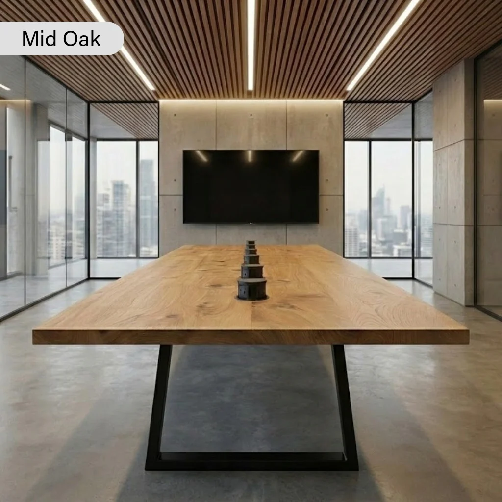 Rustic Canadian Conference Table - Image 4