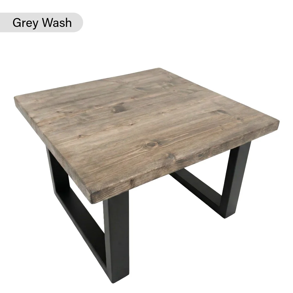 Sleek & Slender Rustic Coffee Table - Image 5