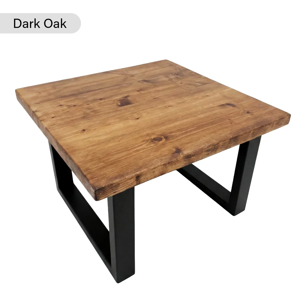 Sleek & Slender Rustic Coffee Table - Image 7