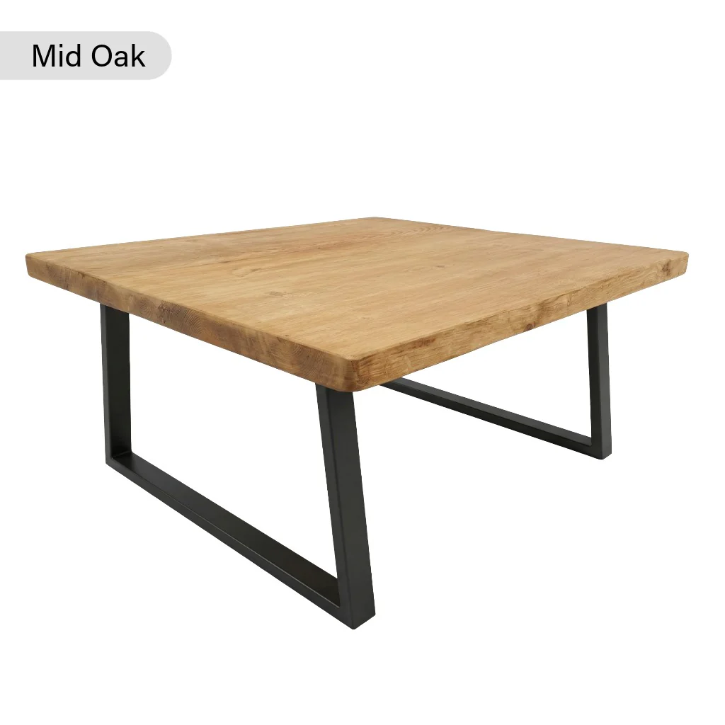 Sleek & Slender Rustic Coffee Table - Image 9