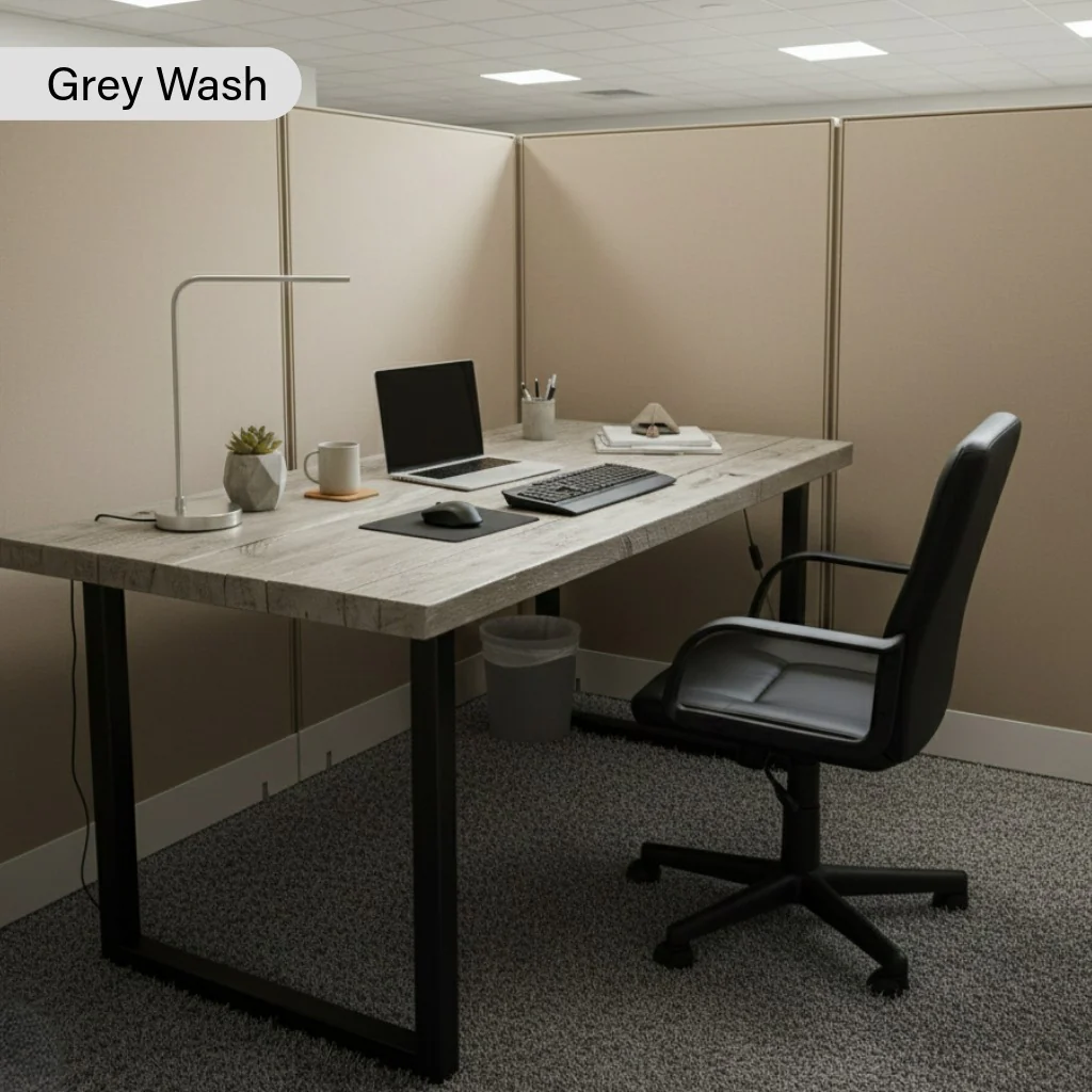 Rustic Office Desk - Image 3