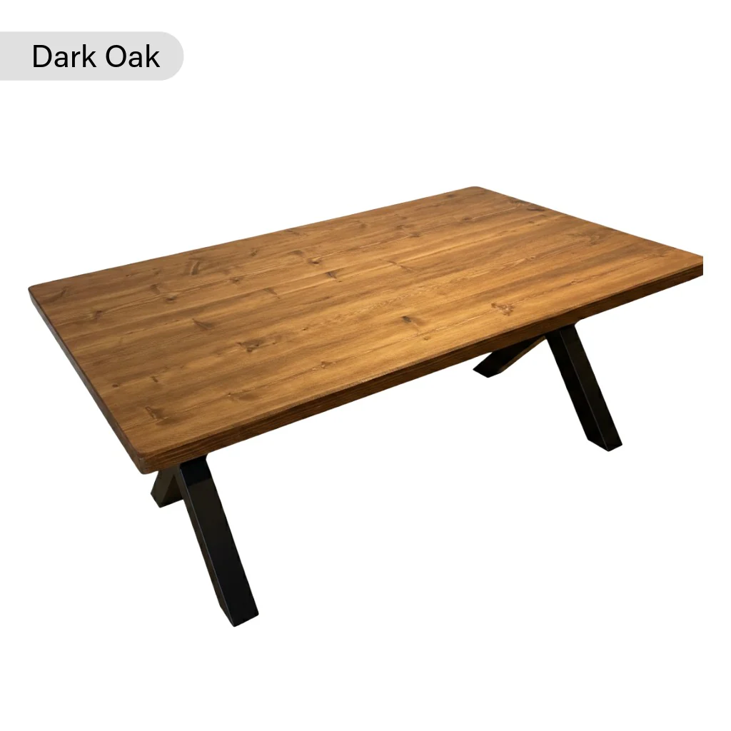 Sleek & Slender Reclaimed Dining Table - Image 13