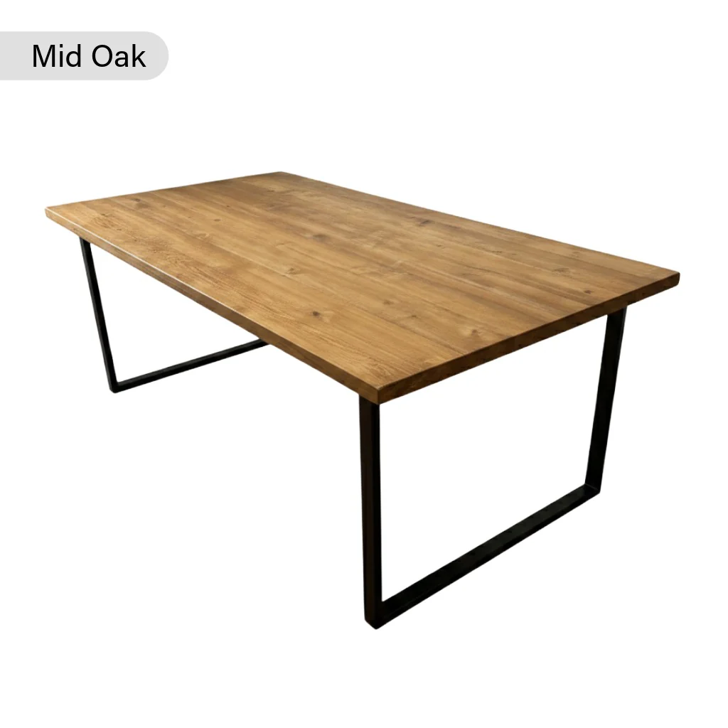 Sleek & Slender Reclaimed Dining Table - Image 17