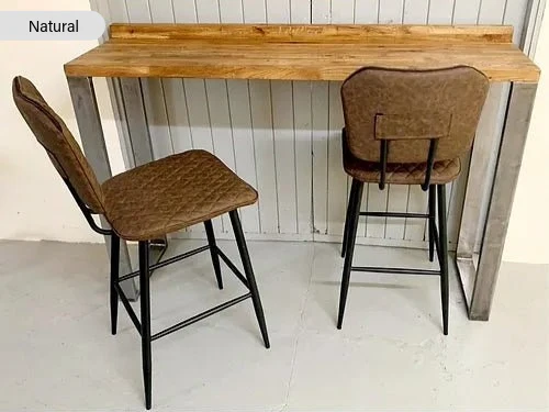 Staved Oak Breakfast Bar - Image 10