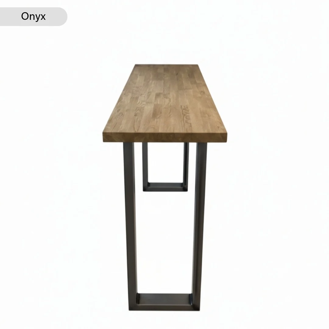 Staved Oak Breakfast Bar - Image 11