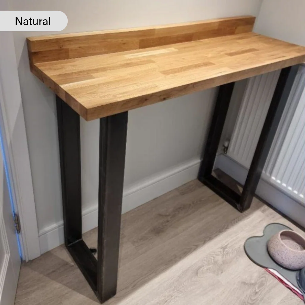Staved Oak Breakfast Bar - Image 9