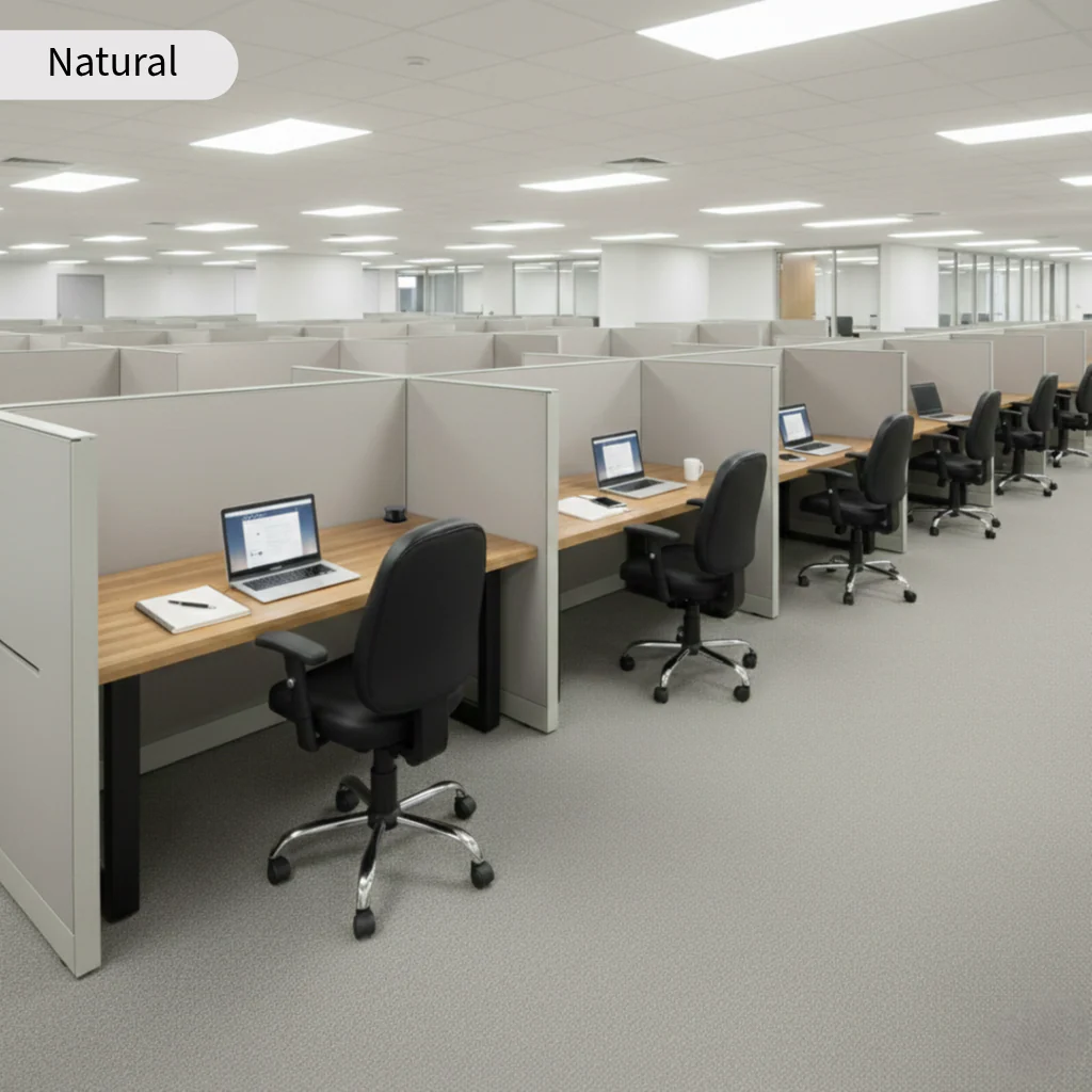 Staved Oak Office Desk - Image 5