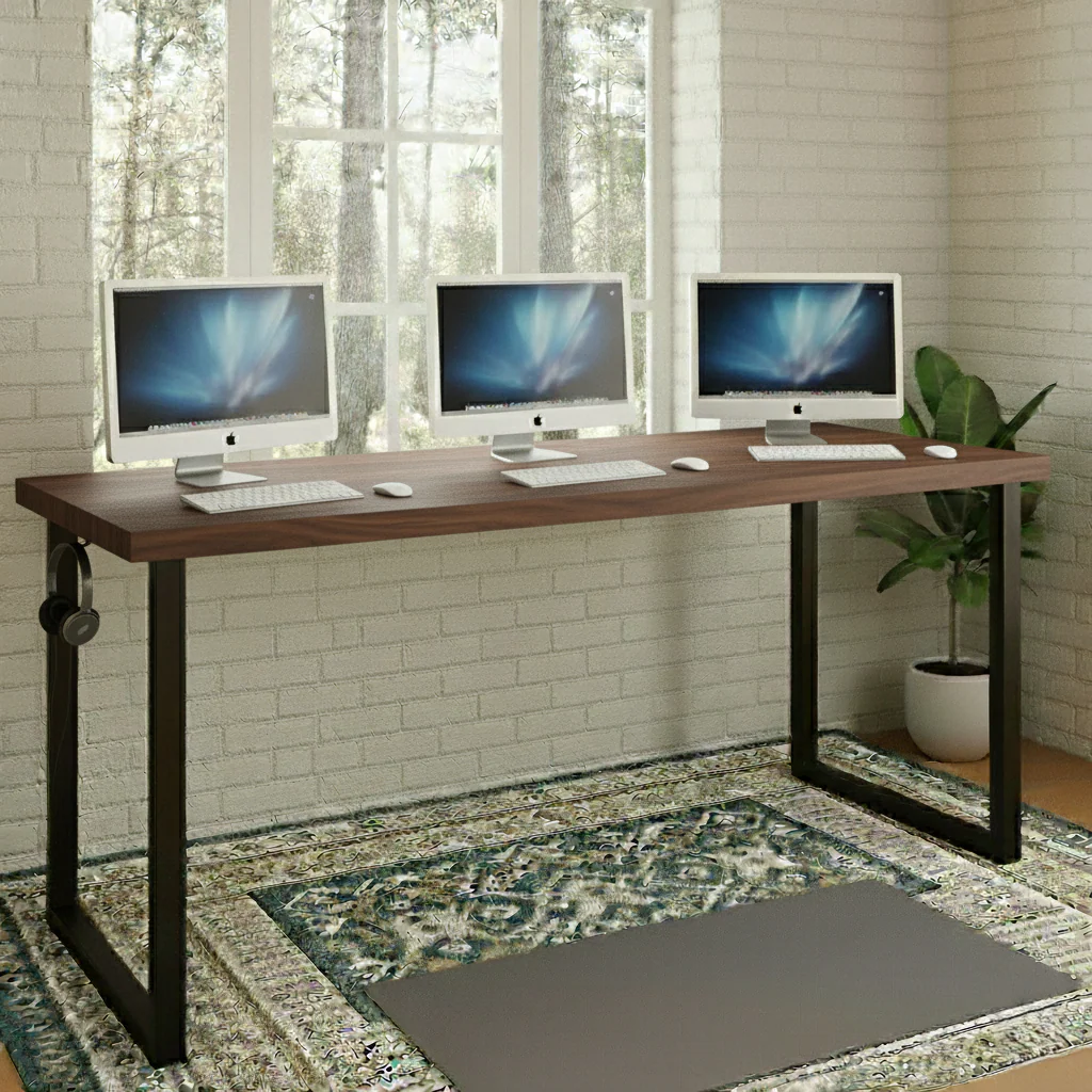 Walnut Standing Workstation - Image 4