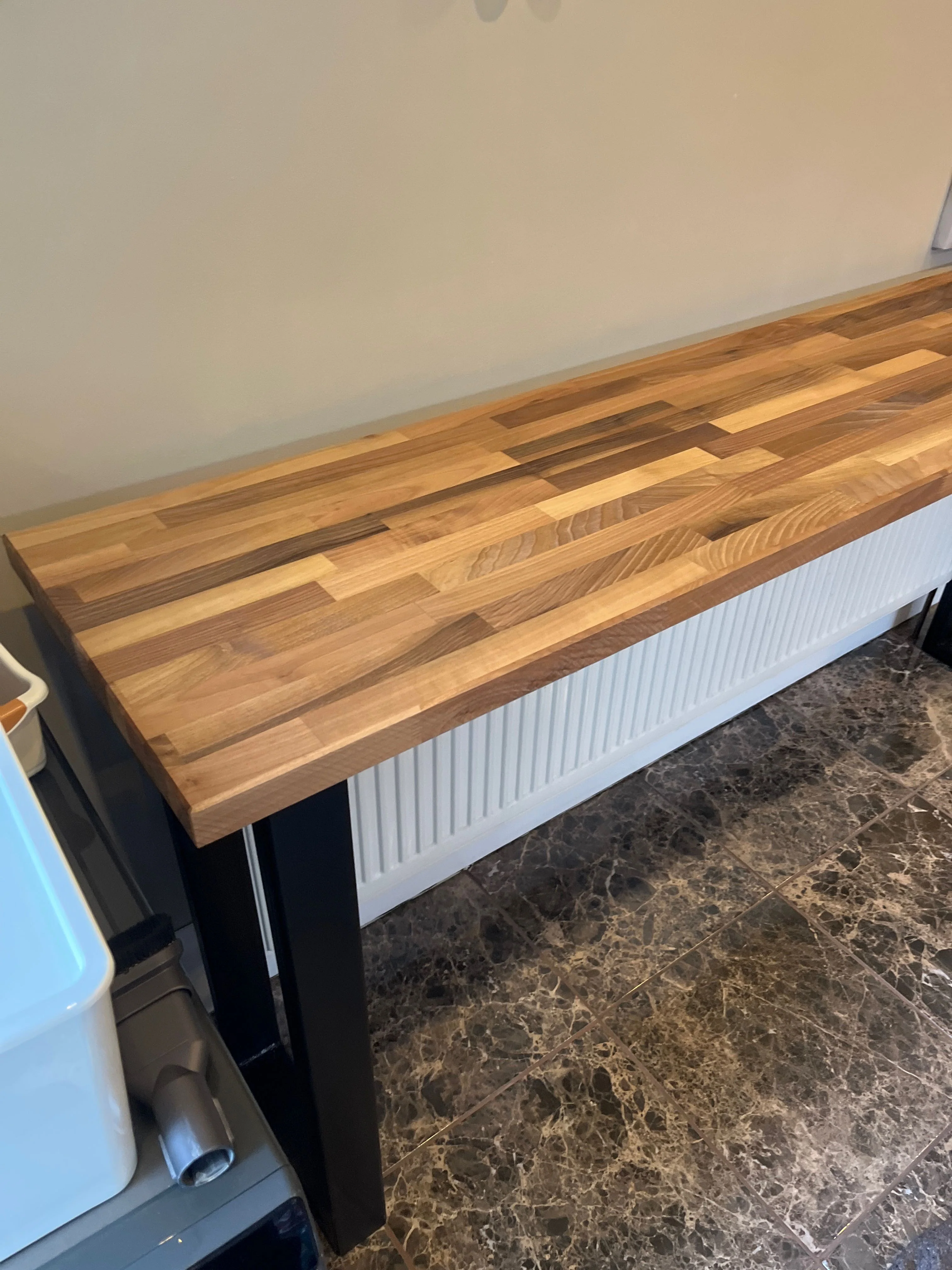 Staved Walnut Breakfast Bar - Image 5