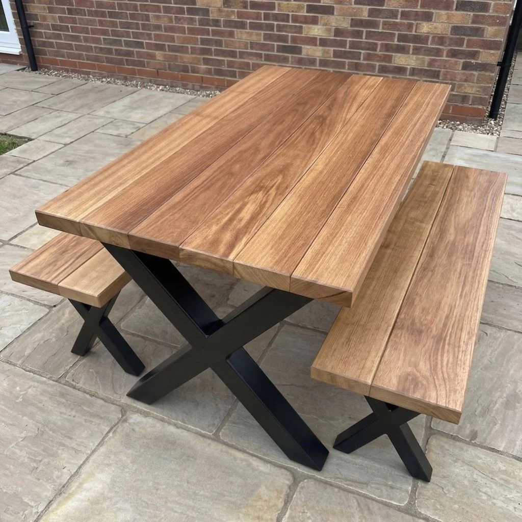 Woodland Iroko Table - Image 4